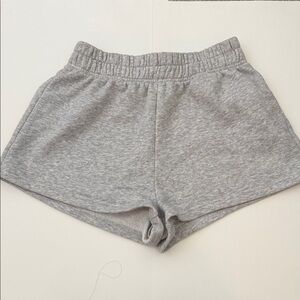SHEIN Gray Athletic Knit Lounge Shorts